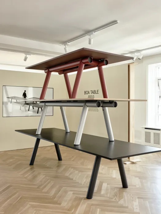 HayBoa table by Stefan Diez