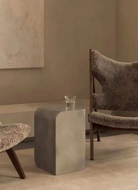 AudoVolume side table by Ted Synnott