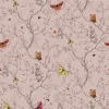 Timorous BeastiesButterflies Wallpaper Dusted Pink